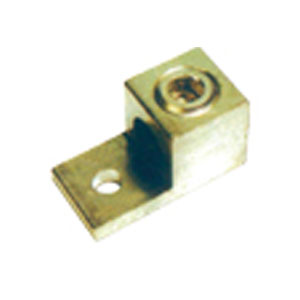 Aluminium Single Barrel Connector, One Hole Mount